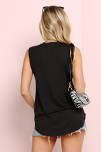 Load image into Gallery viewer, Placket Neck Sleeveless Top
