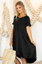 Load image into Gallery viewer, Ruffle Detail Dress With Side Pocket
