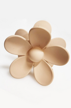 Load image into Gallery viewer, Matte Hair Claw Flower Clip
