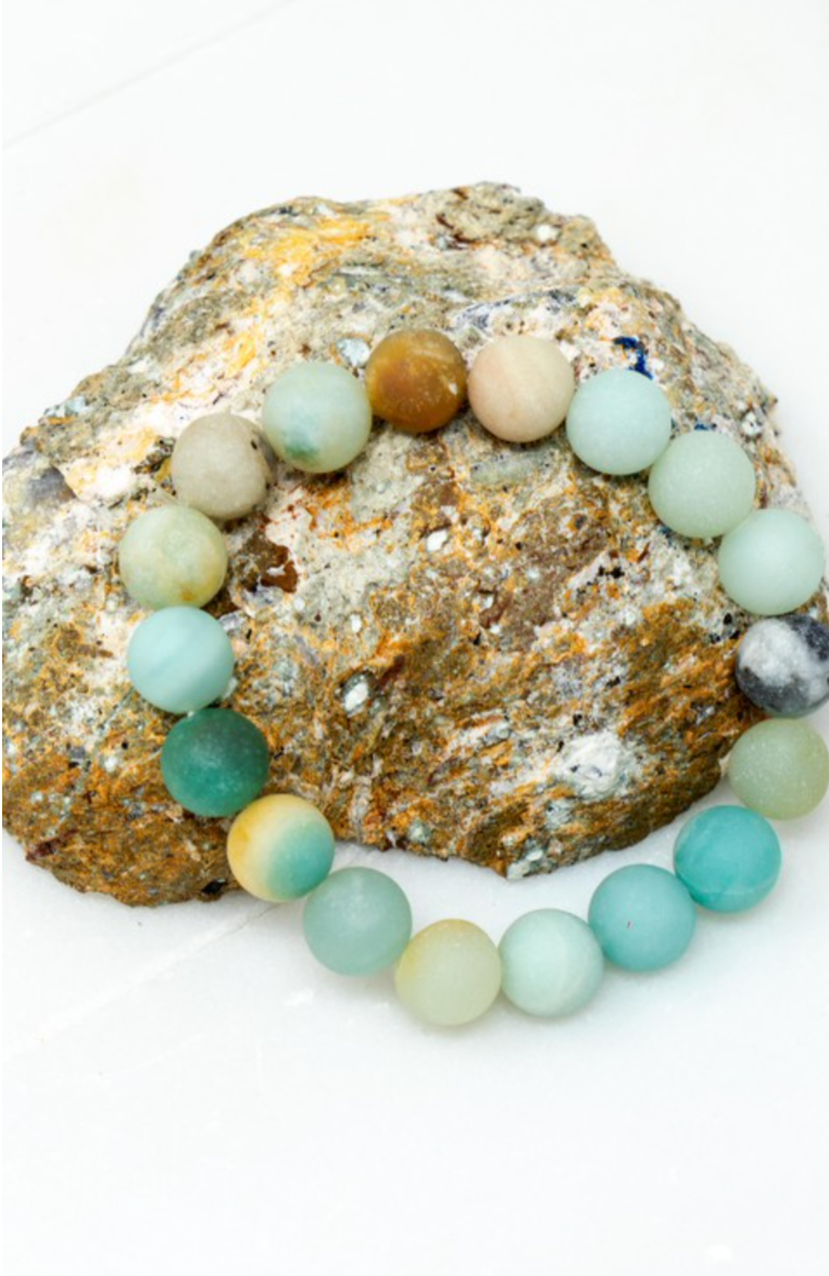 Natural Stone Stretch Bracelet